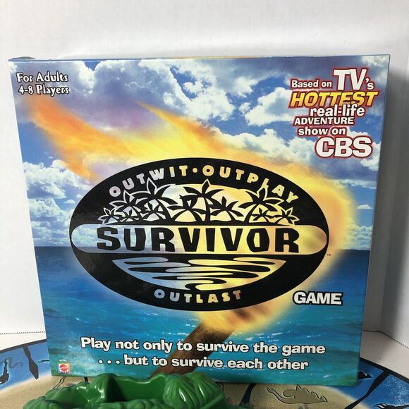 Mattel Survivor Board Game 2000 42745 No Pen No Instructions - Picture 2 of 13